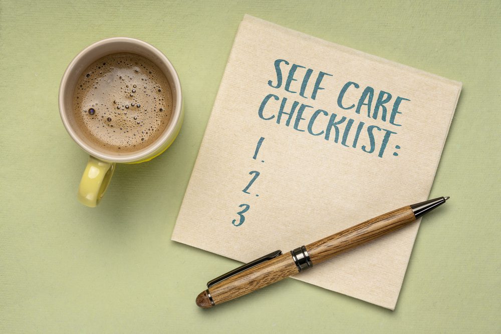 Self care checklist
